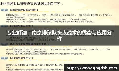 专业解读：南京排球队快攻战术的优势与应用分析